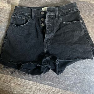 Abercrombie and Fitch The Mom Short High Rise Shorts